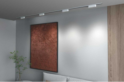 Магнитная трековая система  UT25  - освещение в квартире с низкими потолками