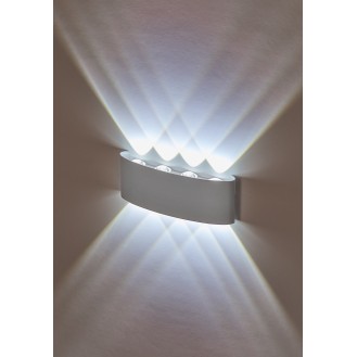 Светильник настенный LED 8x1W 4200K Белый 220V IP54 IL.0014.0001-8 WH
