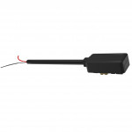 Токоподвод для ультратонкого магнитного шинопровода 48В кабель 0.5м, Черный IL.0007.3007 BK