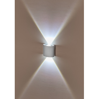 Светильник настенный LED 2x1W 4200K Белый 220V IP54 IL.0014.0001-2 WH