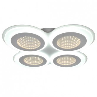 Люстра светодиодная потолочная (светильник светодиодный) LED 85W, пульт ДУ, 3D, Tuya Smart PLC-8004-490