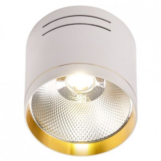 Светильник LED 1*15W потолочный спот Белый/Золото IL.0005.7115