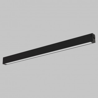 Светильник линейный рассеянного света для трековой системы SMART LINE 220В, 27Вт, Черный IL.0050.6000-27-BK