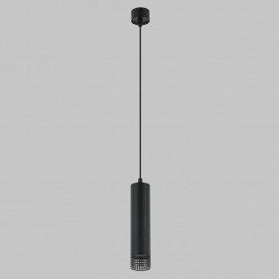Светильник GU10 1*50W потолочный подвесной Черный IL.0005.5300-P-BK