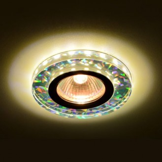 Светильник MR16+LED встраиваемый G/Multicolor 35Вт+LED 3Вт IL.0026.3609