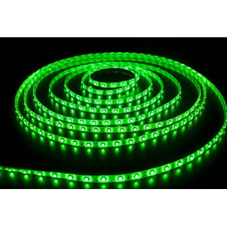 Лента светодиодная цвет: зелёный 4.8W 2835/ 60, IP65. Белое основание FSL.546.07