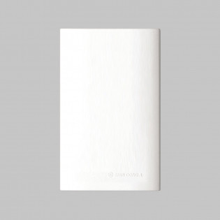 Крышка одиночной монтажной коробки декоративная, Shin Dong-A, Белая. LAON WLO-1927-WH