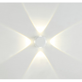 Светильник настенный LED 4*2W 4000K Белый 220V IP54 IL.0014.0016-4 WH