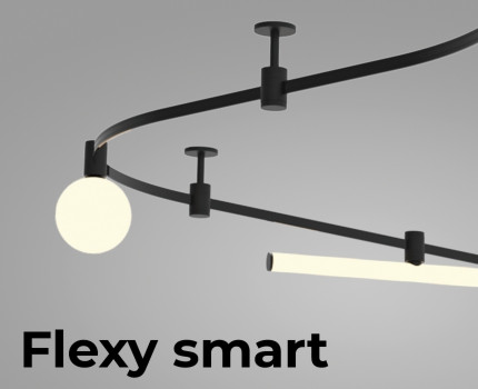 ГИБКАЯ ТРЕКОВАЯ  СИСТЕМА FLEXY SMART 48В